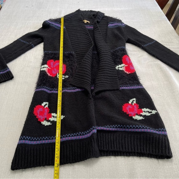 Vera Wang Princess Juniors Open Front Cardigan Sweater Size M - Picture 6 of 6